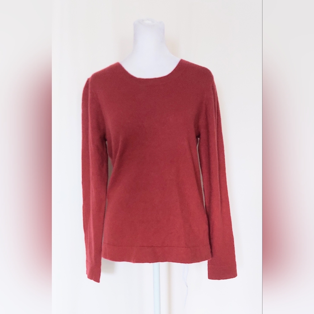 J. Crew Mercantile Long Sleeve Wool Blend Sweater Womens Size Medium Red